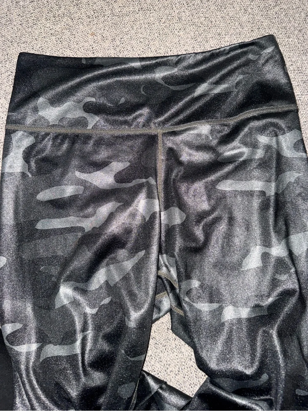 Nike Black Camo High-Rise Leggings